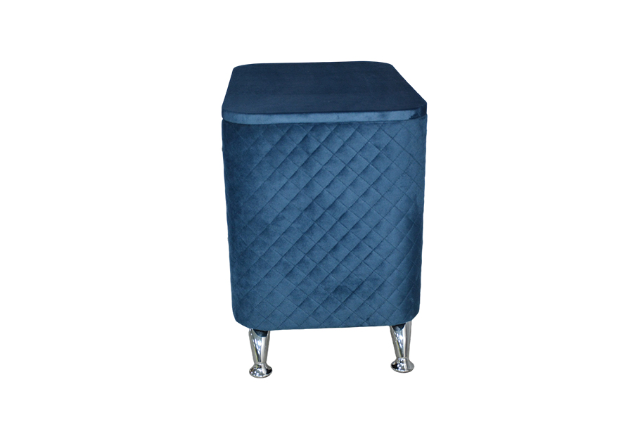 میز تخت خواب مخملی الماس WSS954