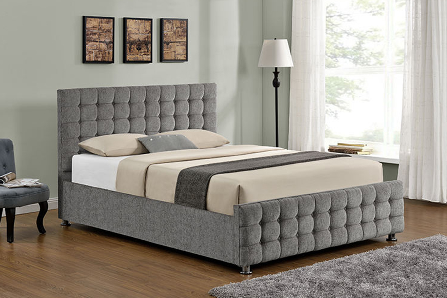 1150 پارچه نرم قاب چوبی تخت وبهلسترد