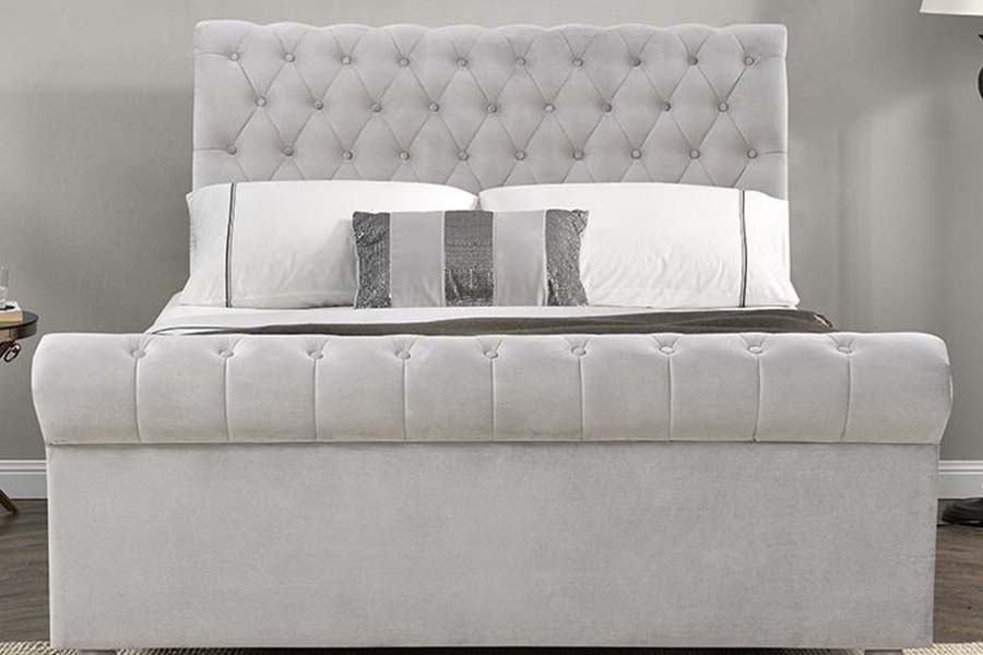 تخت خواب وبهلسترد کلاسیک Sliver Sleigh Bed 1563