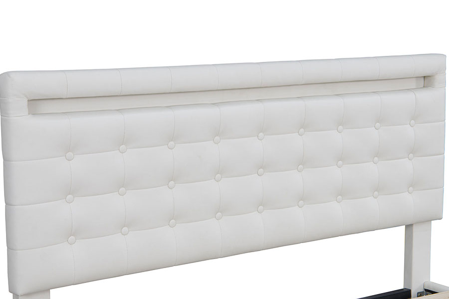 4209 قاب تخت خواب وبهلسترد LED قابل تنظیم King-Size