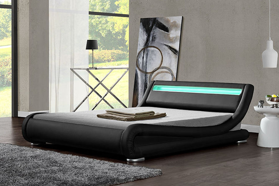 تخت خواب پارچه ای مدرن 1881