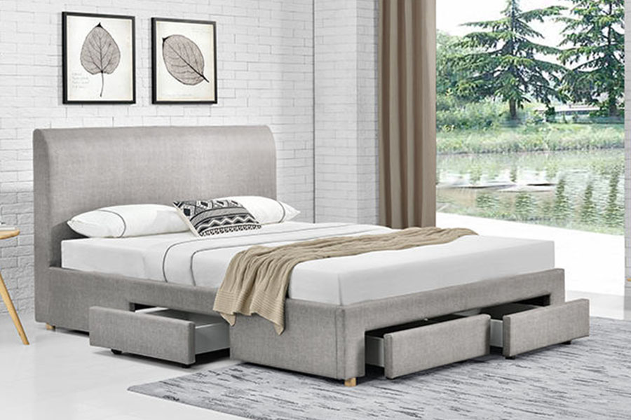 قاب تخت ذخیره سازی پارچه ای چهار کشو مینیمالیستی 1216D