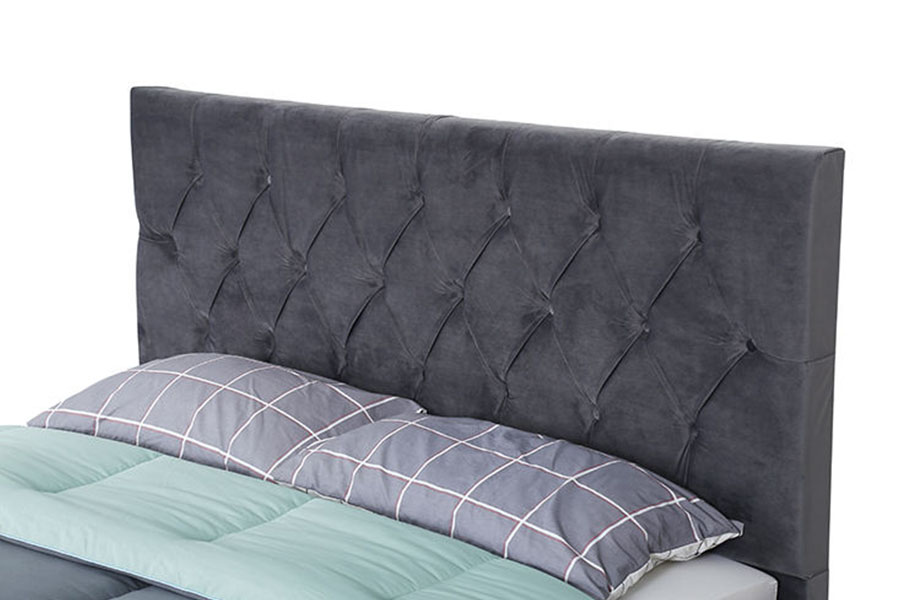 قاب تخت ذخیره‌سازی روکش دار با پایه چوبی 1406D Velvet King